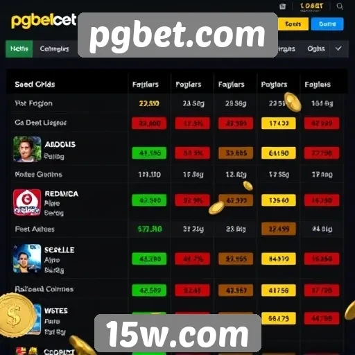 Comparativo de odds entre pgbet.com e concorrentes